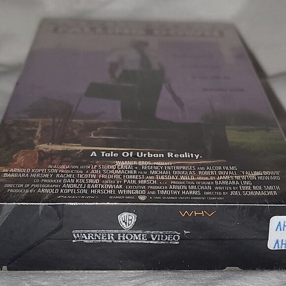 Falling Down VHS New Sealed Michael Douglas Warner Bros Imprint 1993 1st Release - Picture 3 of 3